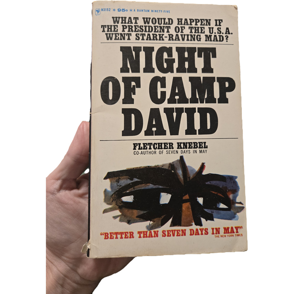 Night of Camp David by Fletcher Knebel Cold War Psychological thriller Political